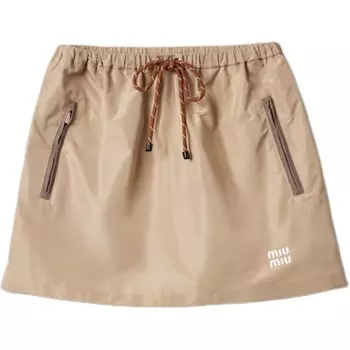 Юбка Miu Miu, хаки