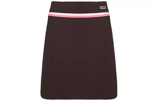 Юбка Miu Miu, кофейный
