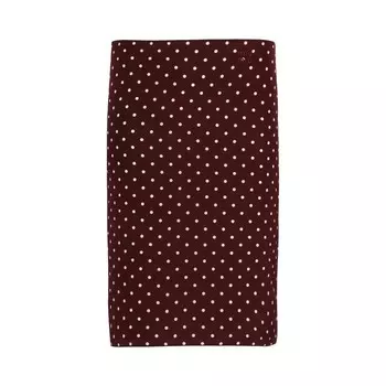 Юбка Miu Miu Polka Dot Skirt, красный