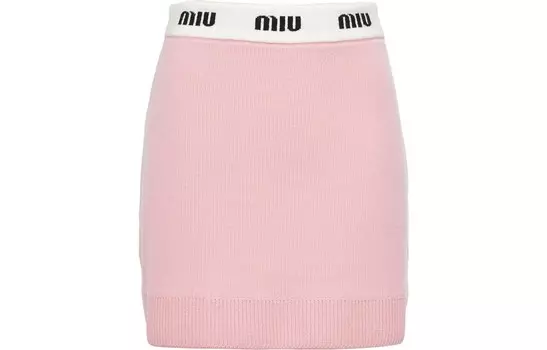 Юбка Miu Miu, розовый