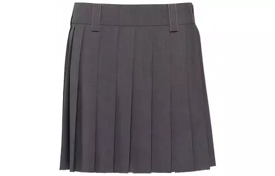 Юбка Miu Miu, серый