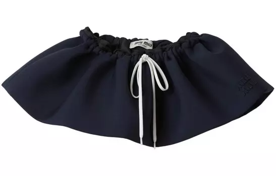 Юбка Miu Miu, темно-синий