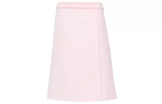 Юбка Miu Miu трикотажная, розовый