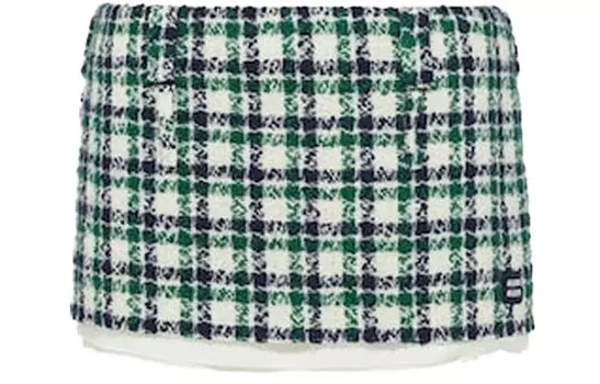 Юбка Miu Miu, зеленый