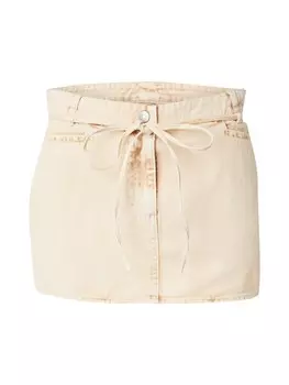 Юбка Monki, бежевый