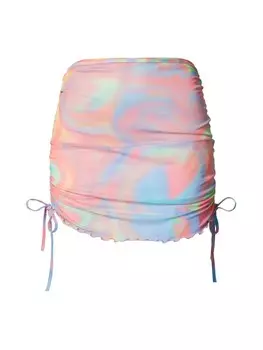 Юбка Monki, разноцветный