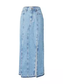 Юбка Monki, синий деним