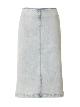 Юбка Monki, светло-синий