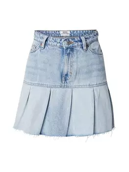 Юбка Monki, светло-синий