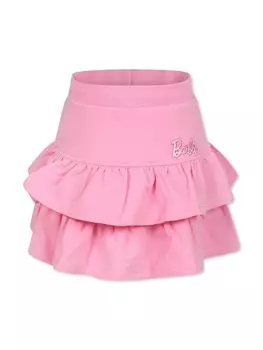 Юбка Monnalisa x Barbie с рюшами, розовый