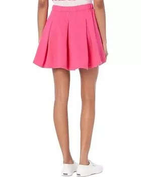 Юбка MONROW Pleated Skirt, цвет Rasberry