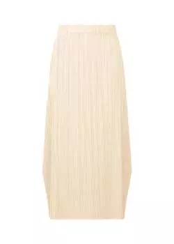 Юбка monthly colors : december Pleats Please Issey Miyake, белый