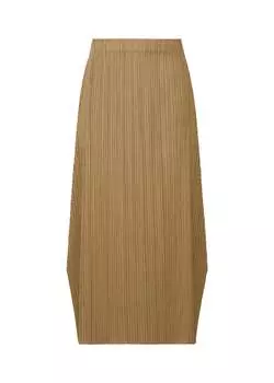 Юбка monthly colors : december Pleats Please Issey Miyake, бежевый