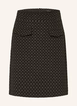 Юбка MORE & MORE, черный/бежевый