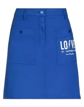 Юбка Moschino, ярко-синий