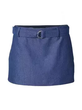 Юбка Motel Marine, синий деним