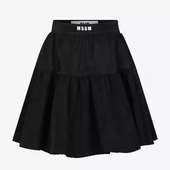 Юбка Msgm Gonna A Campana, черный