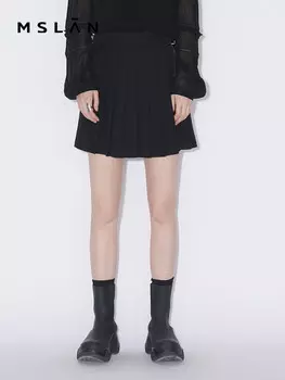 Юбка Mslan короткая, черный