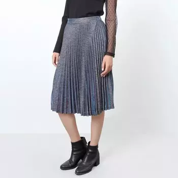 Юбка муаровая с плиссированной подошвой Smart And Joy, синий