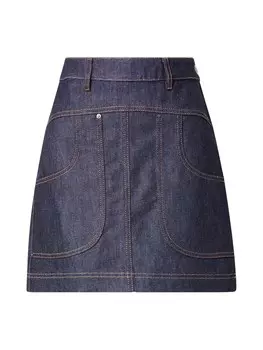 Юбка Munthe FELISHA, темно-синий