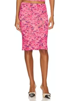 Юбка Musier Paris Chalala, цвет Pink & Purple