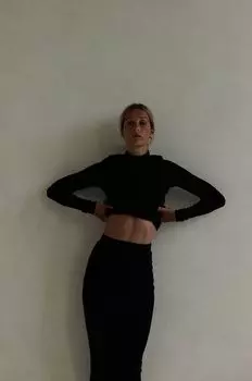 Юбка Muuv., черный