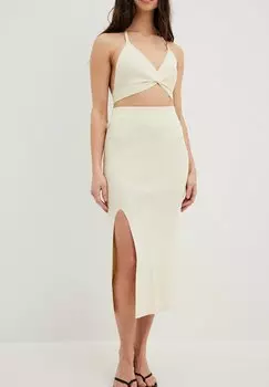 Юбка NA-KD, белый