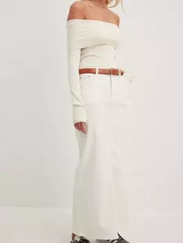 Юбка NA-KD, белый