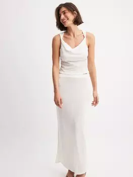 Юбка NA-KD, белый