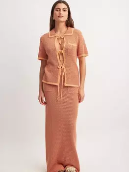 Юбка NA-KD, цвет Coral