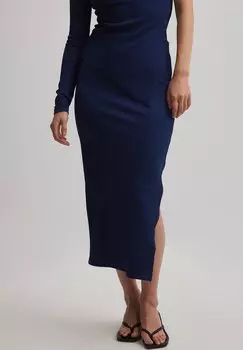 Юбка NA-KD, цвет navy