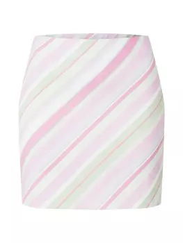 Юбка NA-KD, цвет Rose/Dusky pink