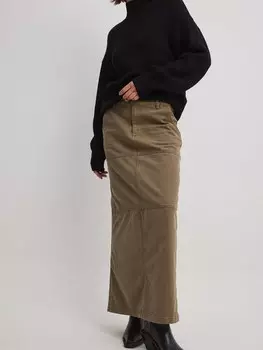 Юбка NA-KD, хаки