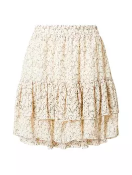 Юбка NA-KD, крем