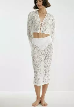 Юбка NA-KD, кремовый