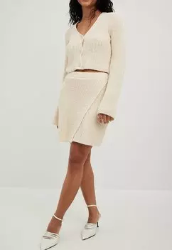 Юбка NA-KD, молочный