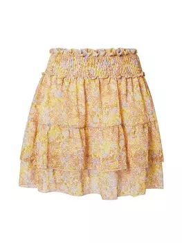 Юбка NA-KD, разноцветный