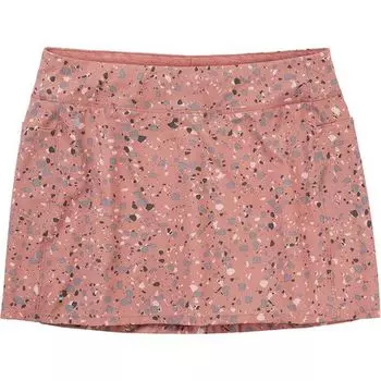 Юбка на подкладке Merino Sport женская Smartwool, цвет Light Mahogany Composite Print