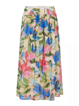 Юбка NAF NAF, разноцветный