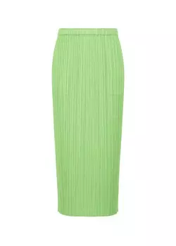 Юбка new colorful basics 4 Pleats Please Issey Miyake, зеленый