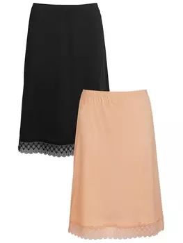 Юбка Next, цвет Beige/Black
