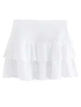Юбка Next Rara, белый