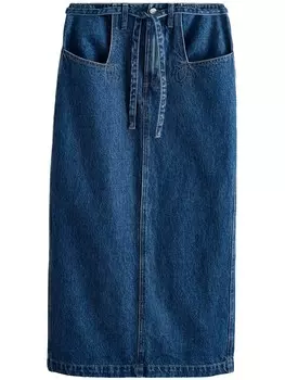 Юбка Next, синий деним