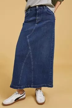 Юбка nia organic Baukjen, синий