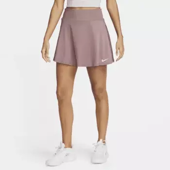 Юбка Nike NikeCourt Advantage, цвет Smokey Mauve/White