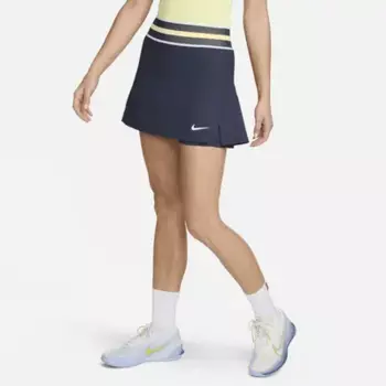 Юбка Nike NikeCourt Slam, цвет Thunder Blue/Thunder Blue/White