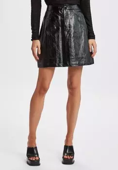 Юбка Nmph НУПРИСКА, цвет caviar