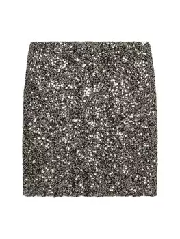 Юбка No Matter What, серебряный