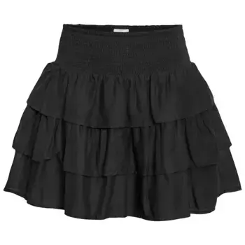 Юбка Noisy May Glinda Smock Layer skirt, черный
