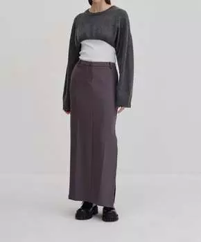 Юбка Nuna в цвете стальной серый HERSKIND